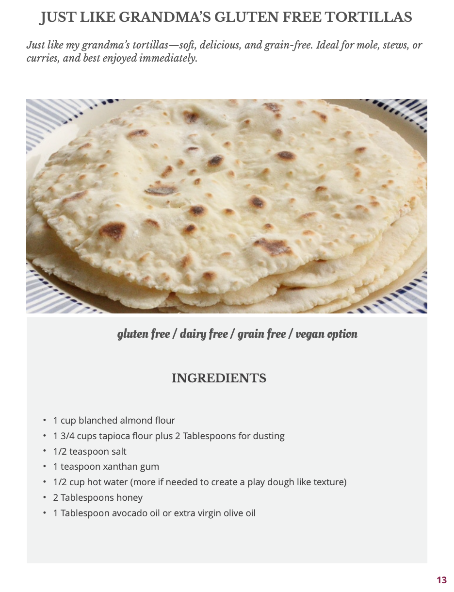 Gluten Free Tortillas Made Right!