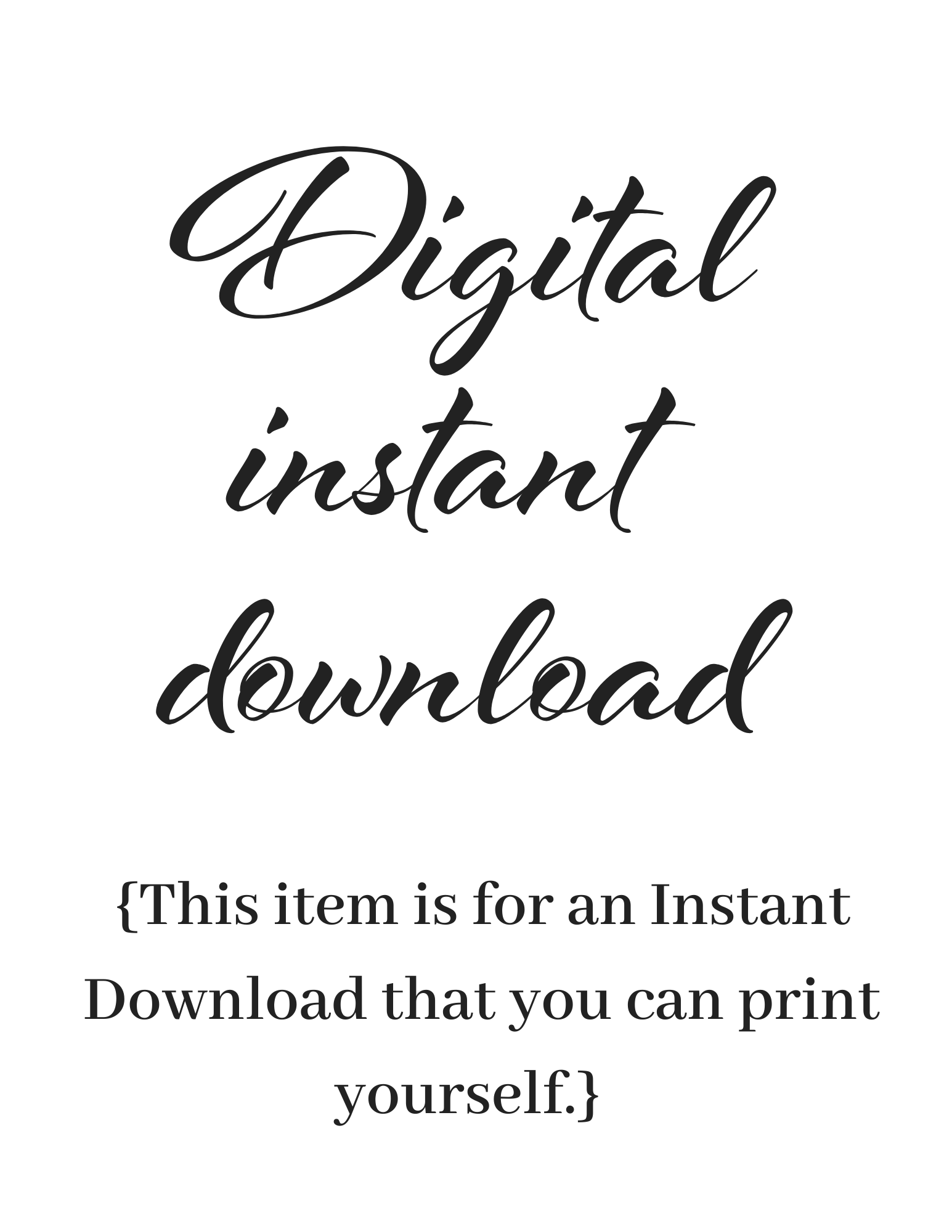 Gluten Free Printable Kitchen Art (Printable Digital Art}