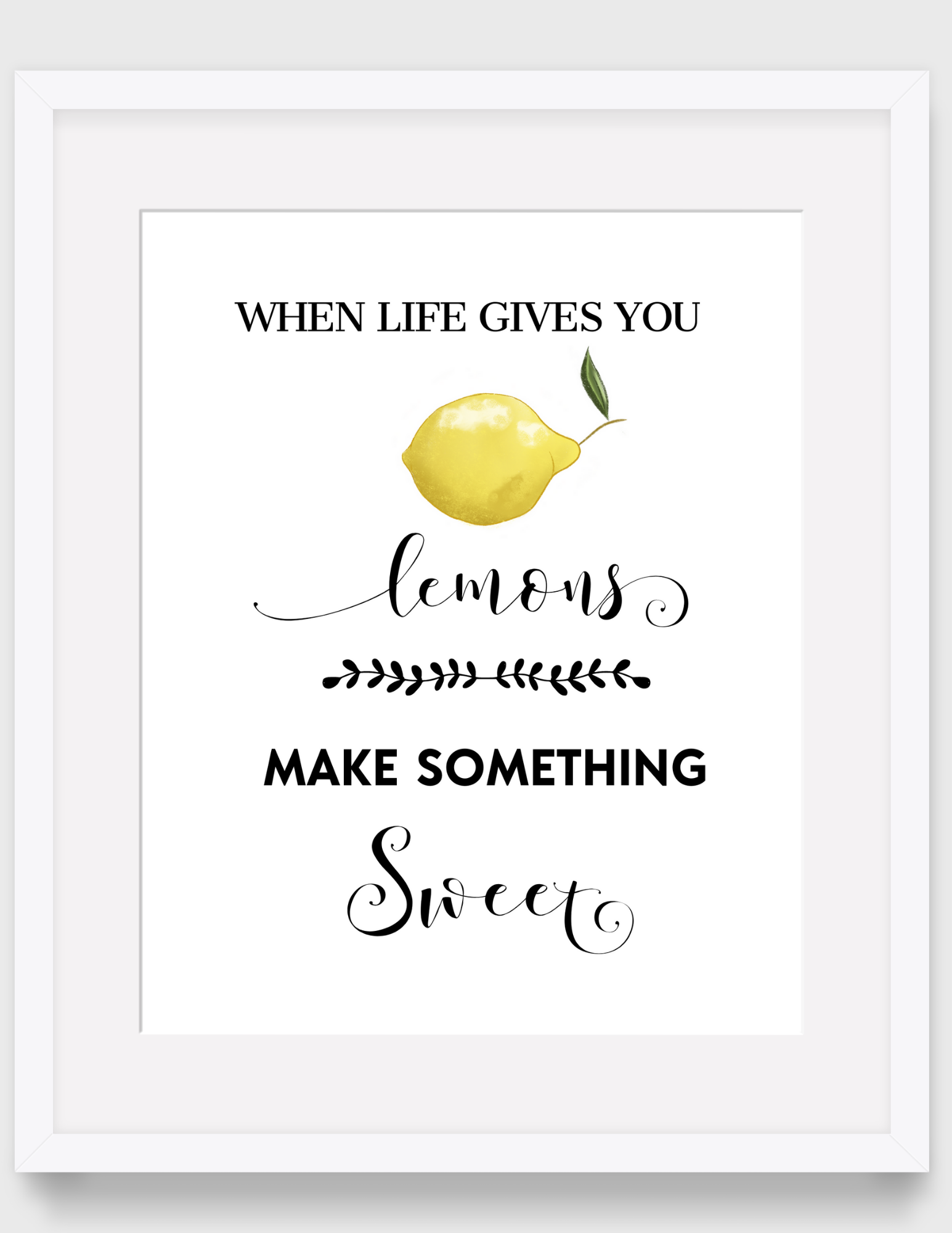 Kitchen Farmhouse Wall Art {Printable Digital Art}