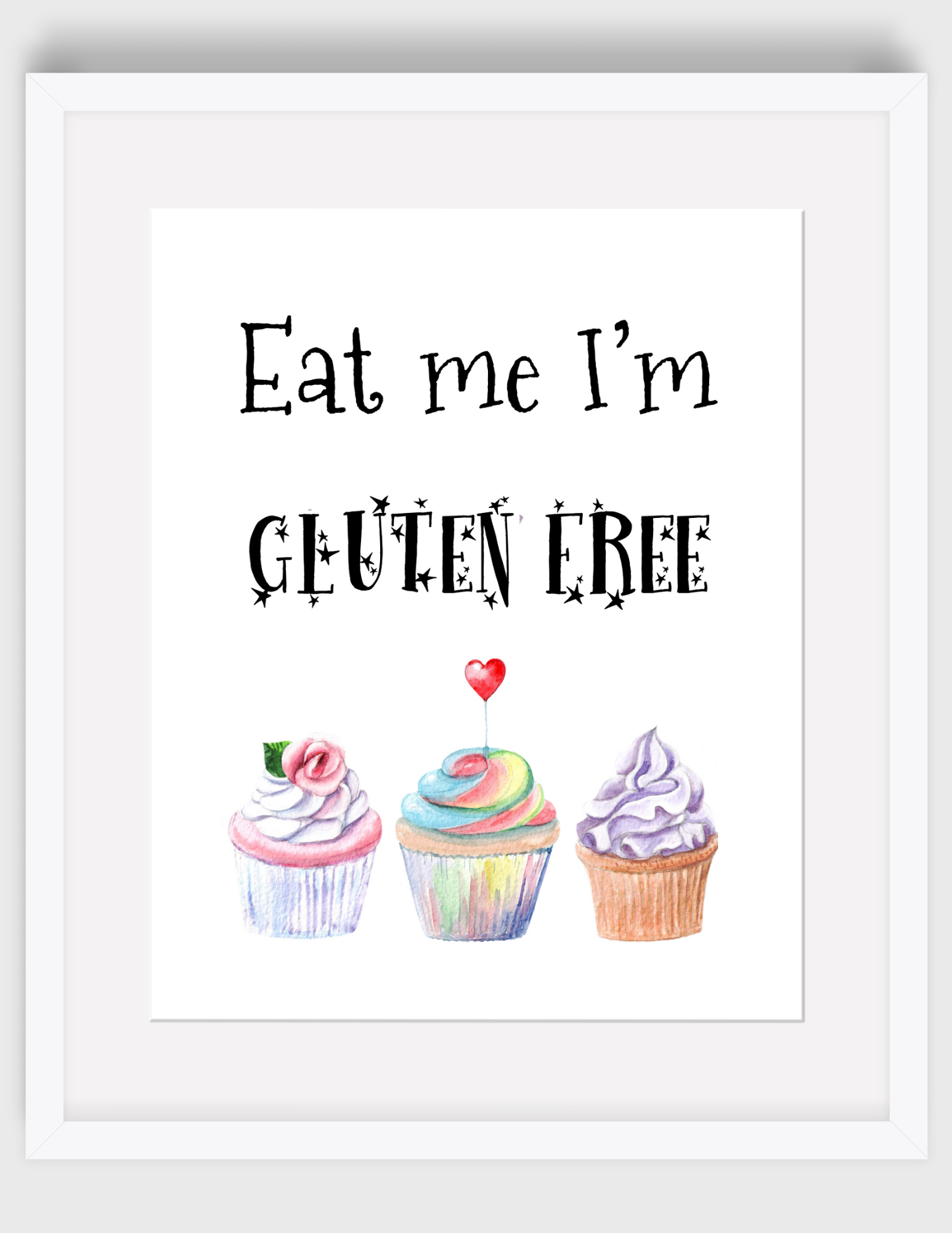 gluten-free-enjoy-sign-w-watercolor-cupcakes-printable-digital-art-nurture-my-gut for Free Printable Bake Sale Signs Gluten-Free Enjoy Sign w/Watercolor CupcakesPrintable Digital Art - Nurture My Gut for Free Printable Bake Sale Signs