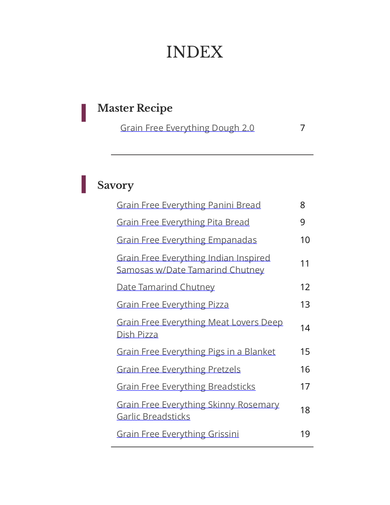 Grain Free Baking E-Book Bundle {Digital Download}
