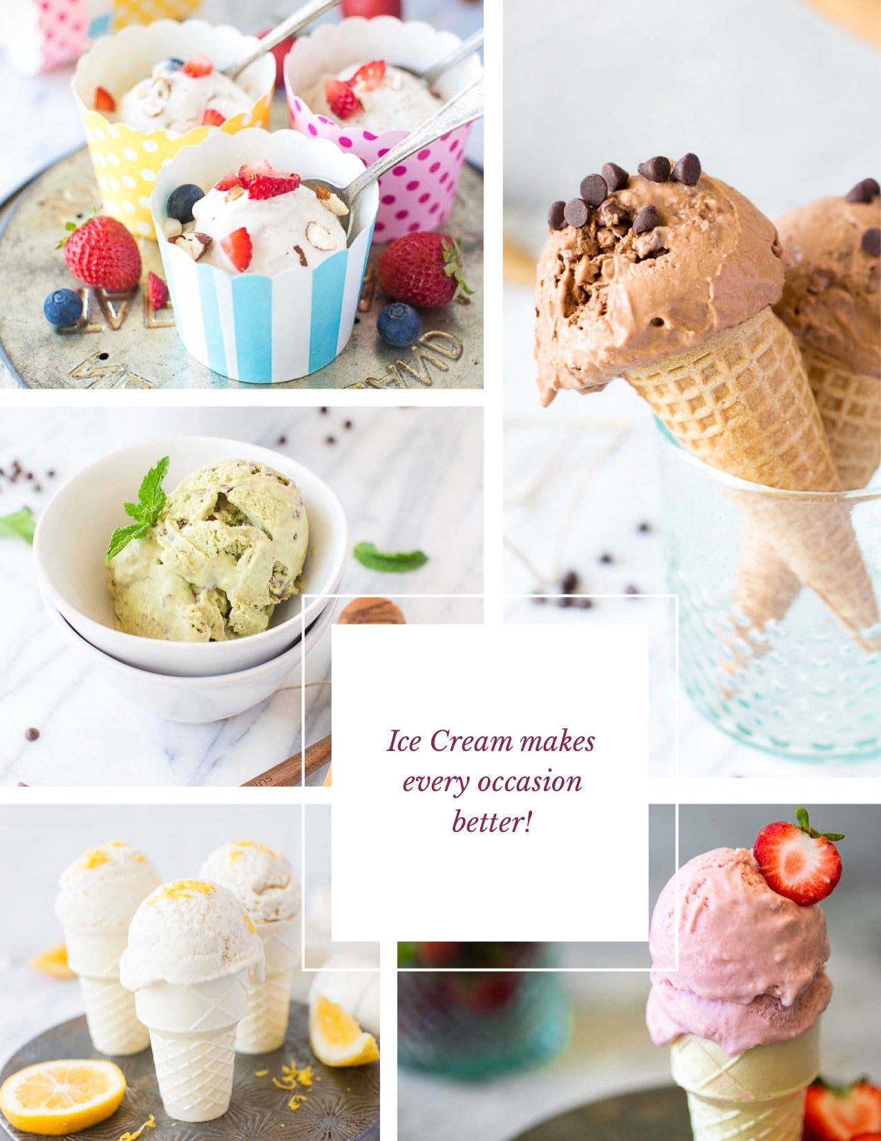 No-Churn Vegan Ice Creams E-Book