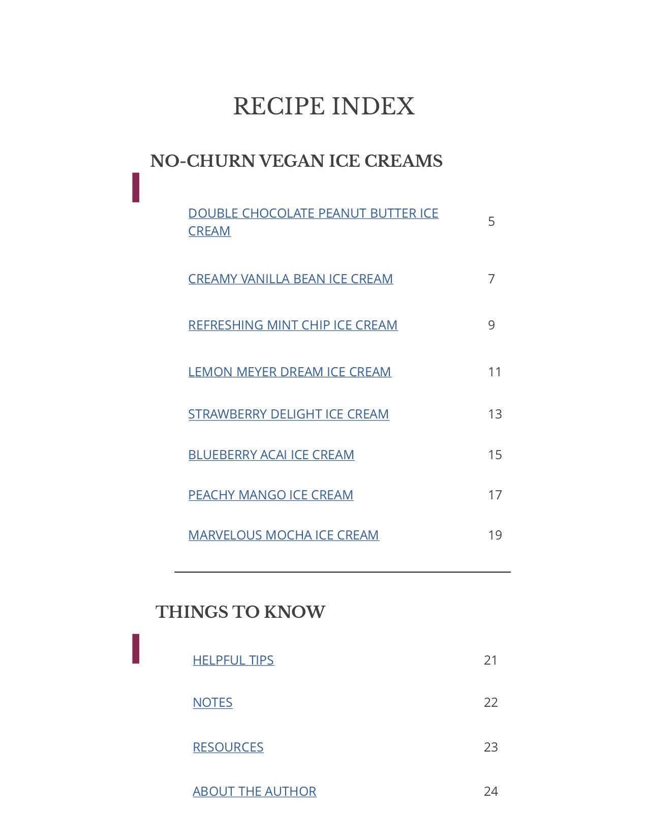 No-Churn Vegan Ice Creams E-Book